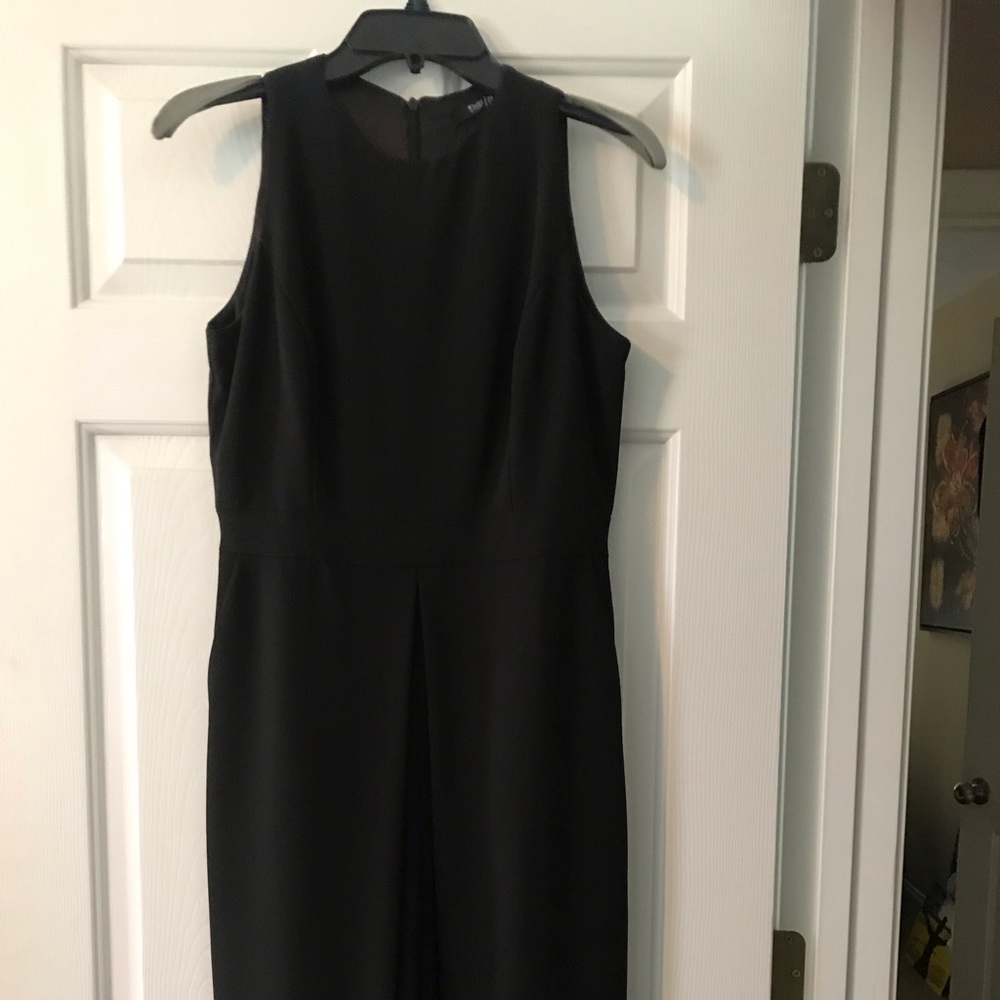 Black Cropped Jumpsuit